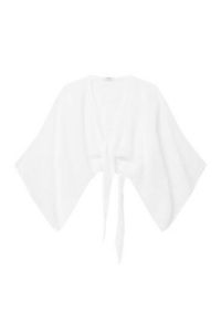 Oferta de Kimono cropped por $29,99 en Pull & Bear
