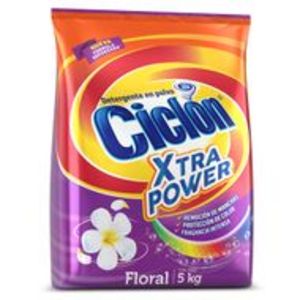 Oferta de Detergente en Polvo Ciclón Ultra Floral 5 Kg por $11,79 en Ferrisariato