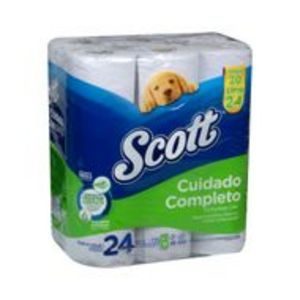 Oferta de Pack 24 und Papel Higiénico Scott Cuidado Completo Grande 22.6mt por $10,85 en Ferrisariato