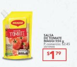 Oferta de Salsa de tomate Maggi 550g por $1,79 en Tia