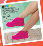 Oferta de Protector Impermeable para Zapato por $1,99 en Tia