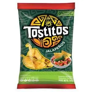 Oferta de Snack Mixto TOSTITOS Jalapeños 150 g por $1,3 en Pharmacy's