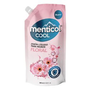 Oferta de Jabón Líquido MENTICOL COOL Cool Floral 800 ml por $2,44 en Pharmacy's