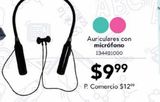 Oferta de Auriculares con micrófono por $9,99 en Tia