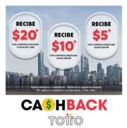 Oferta de Totto | Recibe $20 por comprass mayoress o iguales a $95 | 19/5/2023 - 31/5/2023